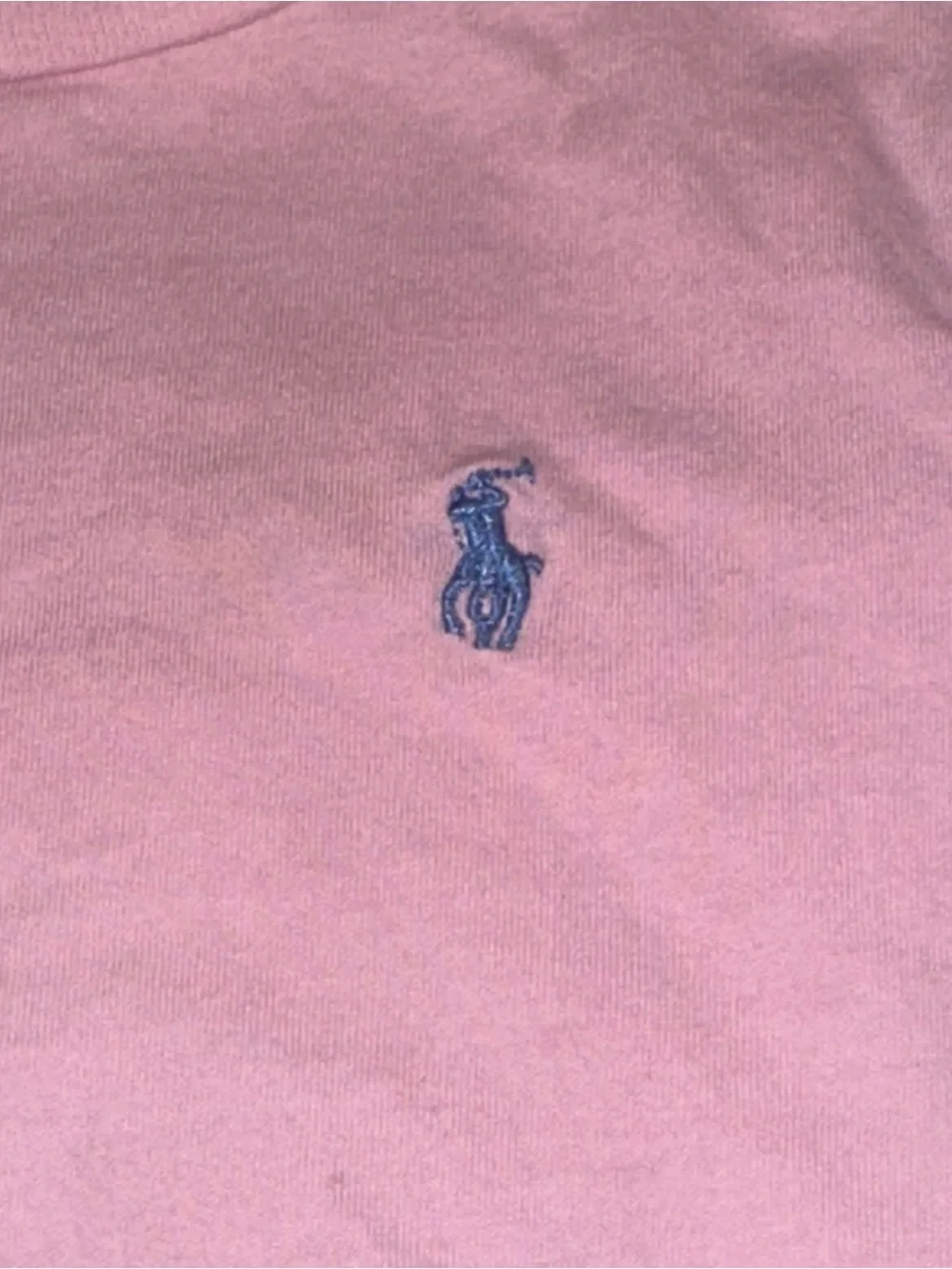 Toddler Polo Ralph Lauren Light Pink Short Sleeve Cotton Tee